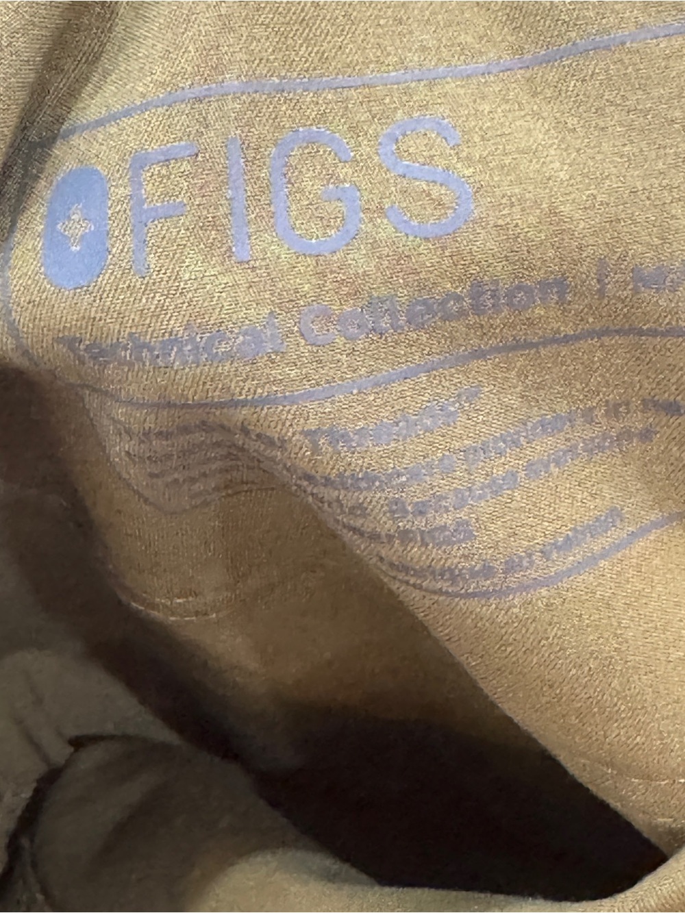 Figs Yola Scrub Pants Martini Green M - Picture 5 of 8